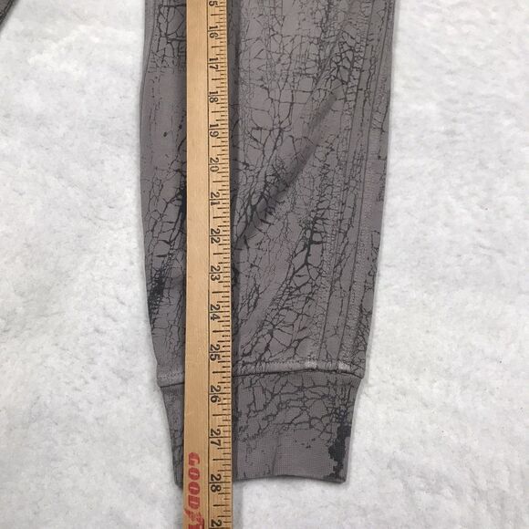 LULULEMON Warm Down Jogger Women 8(30x28) Gray Crackle Finish LW5DMXS Drawstring - Picture 10 of 14